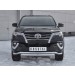 Руссталь TFZ-002877 защита переднего бампера d63 волна-d75х42 дуга на Toyota Fortuner 2017-