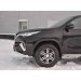 Руссталь TFZ-002878 защита переднего бампера d63 волна с надписью на Toyota Fortuner 2017-