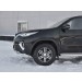 Руссталь TFZ-002879 защита переднего бампера d63 дуга-d63 уголки+клыки на Toyota Fortuner 2017-