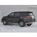 Руссталь TFZ-002887 защита заднего бампера d63 секции на Toyota Fortuner 2017-