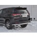 Руссталь TFZ-002887 защита заднего бампера d63 секции на Toyota Fortuner 2017-