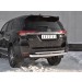Руссталь TFZ-002890 защита заднего бампера d76 дуга-d42 дуга+декор паз на Toyota Fortuner 2017-