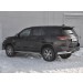 Руссталь TFZ-002893 защита заднего бампера уголки d63 секции d42 секции на Toyota Fortuner 2017-