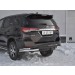Руссталь TFZ-002893 защита заднего бампера уголки d63 секции d42 секции на Toyota Fortuner 2017-