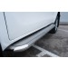 Руссталь THL-0021503 пороги труба d63 с листом (вариант 3) на Toyota Hilux 2015-