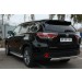 Руссталь THRZ-001923 защита заднего бампера d75х42 (дуга) на Toyota Highlander 2014