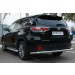 Руссталь THRZ-001925 защита заднего бампера d63 (секции) на Toyota Highlander 2014
