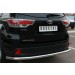 Руссталь THRZ-001925 защита заднего бампера d63 (секции) на Toyota Highlander 2014