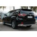 Руссталь THRZ-001926 защита заднего бампера d63 (секции) d42 (уголки) на Toyota Highlander 2014