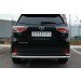 Руссталь THRZ-001926 защита заднего бампера d63 (секции) d42 (уголки) на Toyota Highlander 2014