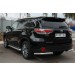 Руссталь THRZ-001927 защита заднего бампера уголки d63(секции) на Toyota Highlander 2014