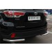Руссталь THRZ-001927 защита заднего бампера уголки d63(секции) на Toyota Highlander 2014