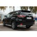 Руссталь THRZ-001928 защита заднего бампера уголки d63(секции) d42 (секции) на Toyota Highlander 2014