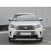 Руссталь THRZ-002614 защита переднего бампера d42 секции-d42 дуга на Toyota Highlander 2017