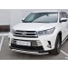 Руссталь THRZ-002614 защита переднего бампера d42 секции-d42 дуга на Toyota Highlander 2017