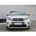 Руссталь THRZ-002615 защита переднего бампера d63 секции на Toyota Highlander 2017