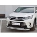Руссталь THRZ-002616 защита переднего бампера d63 секции-d42 дуга на Toyota Highlander 2017