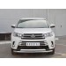 Руссталь THRZ-002617 защита переднего бампера d63 секции-d75х42 дуга на Toyota Highlander 2017
