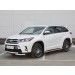 Руссталь THRZ-002618 защита переднего бампера d63 дуга-d63 секции+клыки на Toyota Highlander 2017