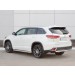 Руссталь THRZ-002624 защита заднего бампера d63 дуга на Toyota Highlander 2017