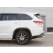 Руссталь THRZ-002624 защита заднего бампера d63 дуга на Toyota Highlander 2017