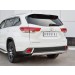 Руссталь THRZ-002625 защита заднего бампера d75х42 дуга на Toyota Highlander 2017