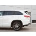 Руссталь THRZ-002626 защита заднего бампера d63 секции на Toyota Highlander 2017