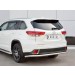 Руссталь THRZ-002626 защита заднего бампера d63 секции на Toyota Highlander 2017