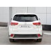 Руссталь THRZ-002627 защита заднего бампера d63 секции-d42 уголки на Toyota Highlander 2017