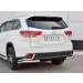 Руссталь THRZ-002629 защита заднего бампера уголки d63 секции-d42 секции на Toyota Highlander 2017