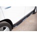 Руссталь THT-0007361 пороги труба d 76 с накладками (вариант 1) на Toyota Highlander 2010-2013