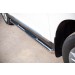 Руссталь THT-0007361 пороги труба d 76 с накладками (вариант 1) на Toyota Highlander 2010-2013