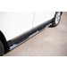 Руссталь THT-0007363 пороги труба d 76 с накладками (вариант 3) на Toyota Highlander 2010-2013