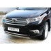 Руссталь THZ-000731 защита переднего бампера d75х42 на Toyota Highlander 2010-2013