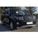 Руссталь TLCT-002003 защита порогов d 42 (рестайлинг 2014 г.) на Toyota Land Cruiser 200 2012-