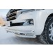 Руссталь TLCZ-002159 защита переднего бампера d63 (секции) d63 (уголки) на Toyota Land Cruiser 200 2015-