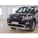 Руссталь TLCZ-002554 защита переднего бампера d63 дуга-d63 секции+клыки на Toyota Land Cruiser 200 2015 Executive