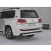 Руссталь TLCZ-002907 защита заднего бампера d76 дуга на Toyota LC 200 2017 Excalibur