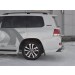 Руссталь TLCZ-002908 защита заднего бампера d76 дуга-d42 дуга+декор паз на Toyota LC 200 2017 Excalibur