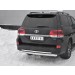 Руссталь TLCZ-003121 защита заднего бампера d76 дуга-d42 дуга+декор паз на Toyota Land Cruiser 200 2018 Executive Lounge