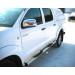 Руссталь TLT-0000082 пороги труба d 76 с накладками (вариант 2) на Toyota Hilux 2009-2014