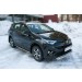 Руссталь TR4O-002198 пороги труба 75х42 овал с проступью на Toyota RAV4 2015