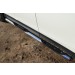 Руссталь TR4T-0012842 пороги труба d76 с накладкой (вариант 2) на Toyota RAV 4 2013-