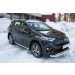 Руссталь TR4T-0021972 пороги труба d63 (вариант 2) на Toyota RAV4 2015