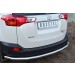 Руссталь TR4Z-001286 защита заднего бампера d63 (секции) на Toyota RAV 4 2013-