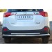 Руссталь TR4Z-001287 защита заднего бампера d63 (секции) d42 (дуга) на Toyota RAV 4 2013-
