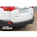 Руссталь TR4Z-001288 защита заднего бампера уголки d63 (секции) d42(секции) на Toyota RAV 4 2013-