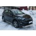 Руссталь TR4Z-002193 защита переднего бампера d63 (секции) d42 (дуга) на Toyota RAV4 2015