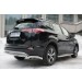 Руссталь TR4Z-002203 защита заднего бампера уголки d63(секции) на Toyota RAV4 2015