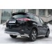 Руссталь TR4Z-002204 защита заднего бампера уголки d63(секции) d42 (секции) на Toyota RAV4 2015